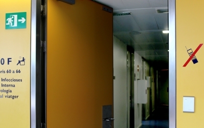 Accés a la Unitat del Viatger del Taulí/ Cedida